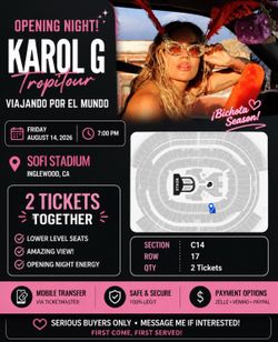 Karol G tickets