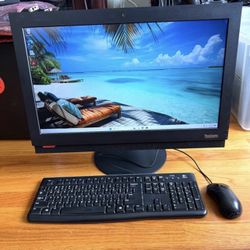 21.5 inches Lenovo ThinkCentre M800z All in One Desktop Win11 Pro i5 4-Cores @2.7Ghz RAM 16Gb SSD 500Gb DVD Microsoft Office 2021 