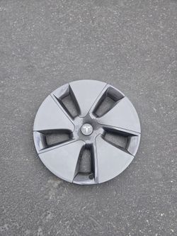 Original Tesla Hubcaps