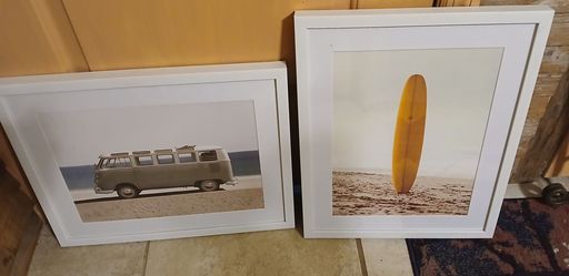 Beach Pictures in frame