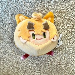 OFFICIAL Genshin Impact Teyvat Zoo Thoma Plush Doll Hanging Toy Keychain Pendant