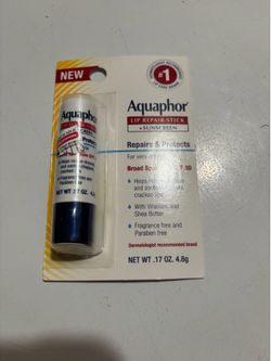 Aquaphor chap stick