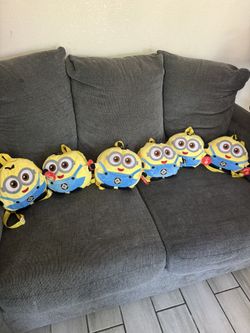 Minion Plush Backpack For Party