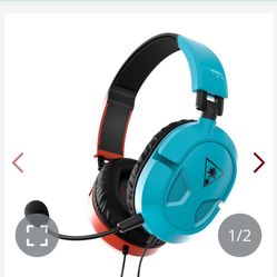 Turtle Beach Recon 50 Wired Gaming Headset – Nintendo Switch, Xbox Series X|S, Xbox One, PS5, PS4, PlayStation, Mobile & PC With 3.5mm – Removable Mic