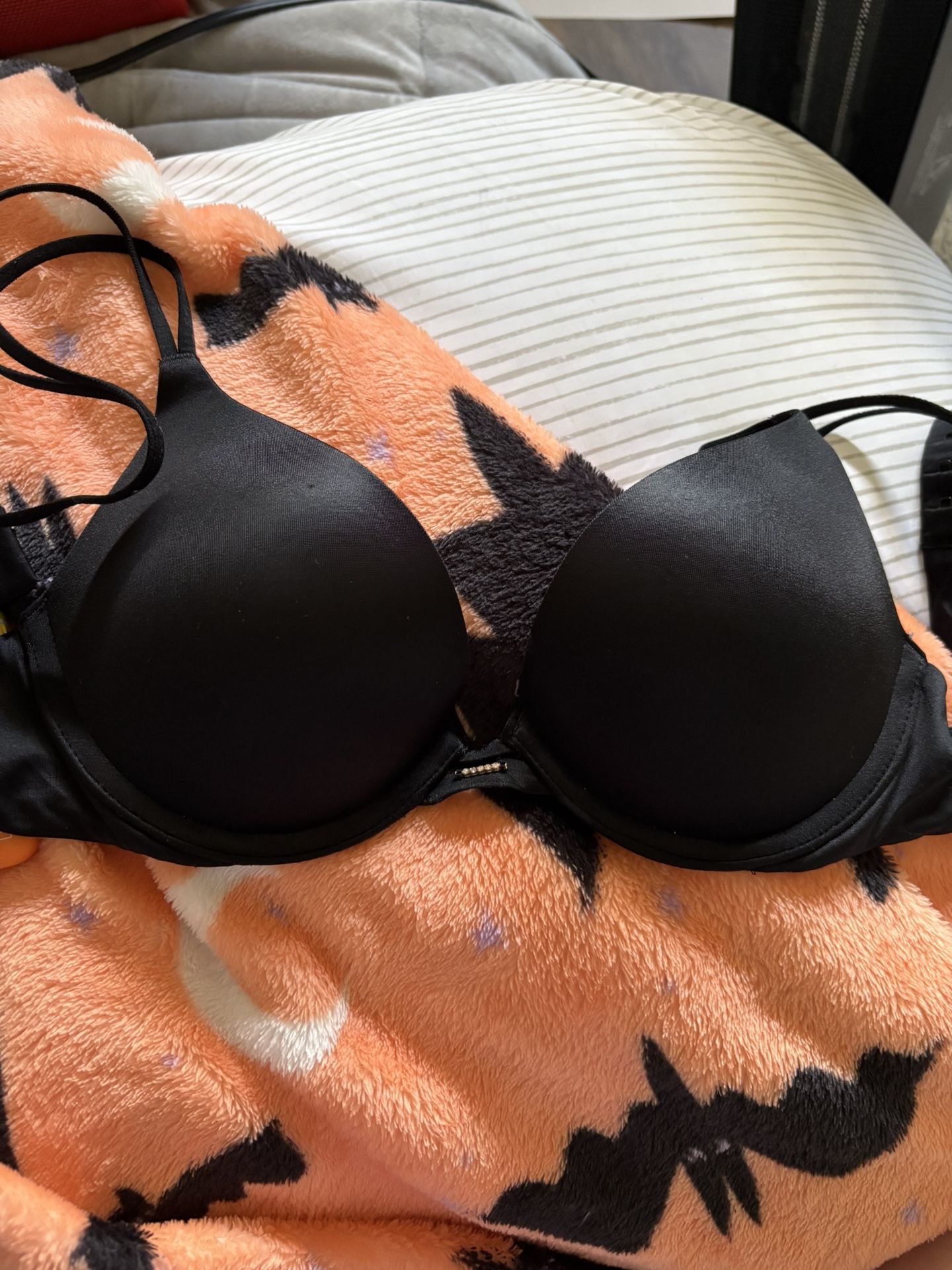 Push Up Black Bra 