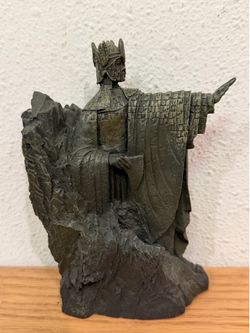 Vintage Lord of the Rings Sideshow Weta ARGONATH BOOKEND Statue