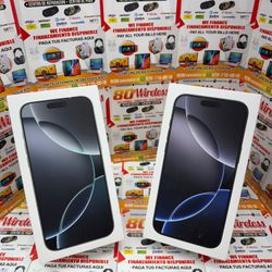 iPhone 16 Promax White Titanium 256GB Unlocked 