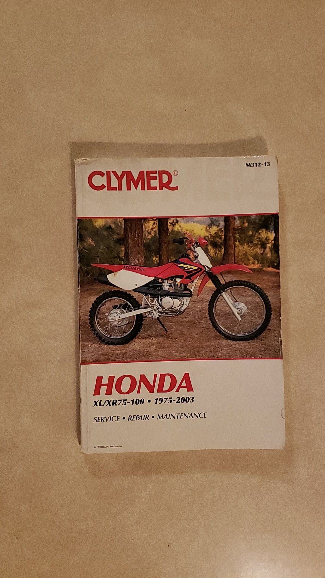 Honda XL/XR75-100 1975-2003 Manual