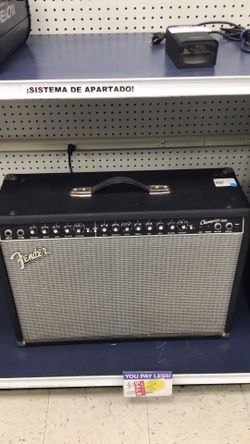 Fender amplifier