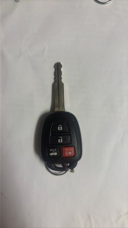 Toyota Corolla key