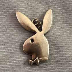 Silver Playboy Pendant