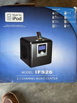 iPod dock music subwoofer