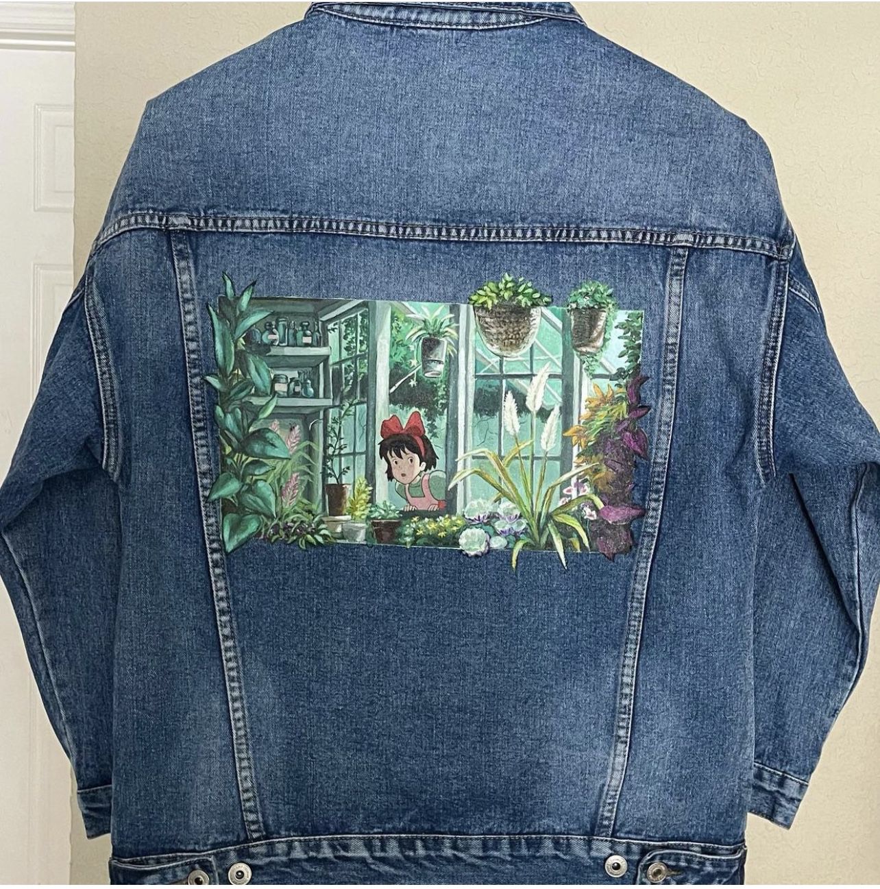 Hand Painted Jean Jacket 