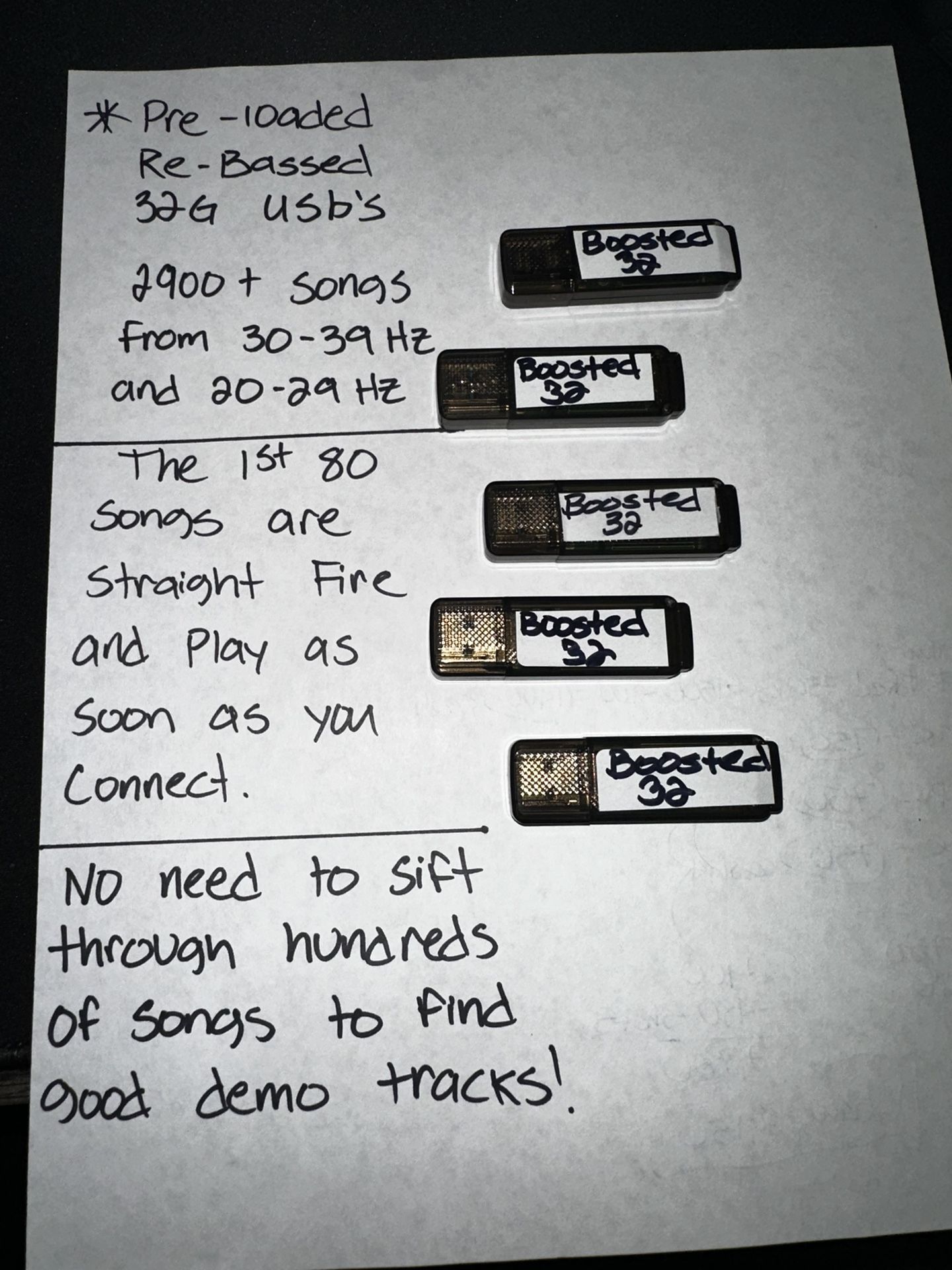 32g USB’s For Car Audio Systems. Have Subs? You Need This!