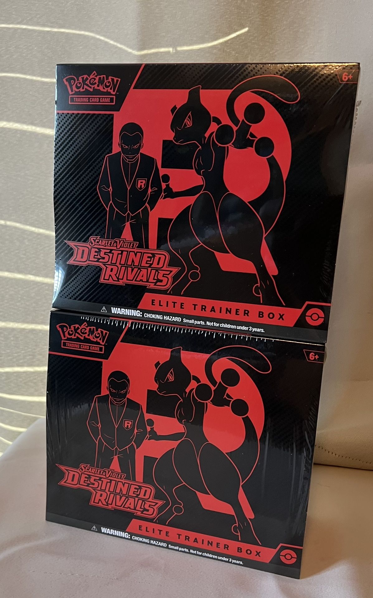 Pokemon Destined Rivals ETBs (factory Sealed)