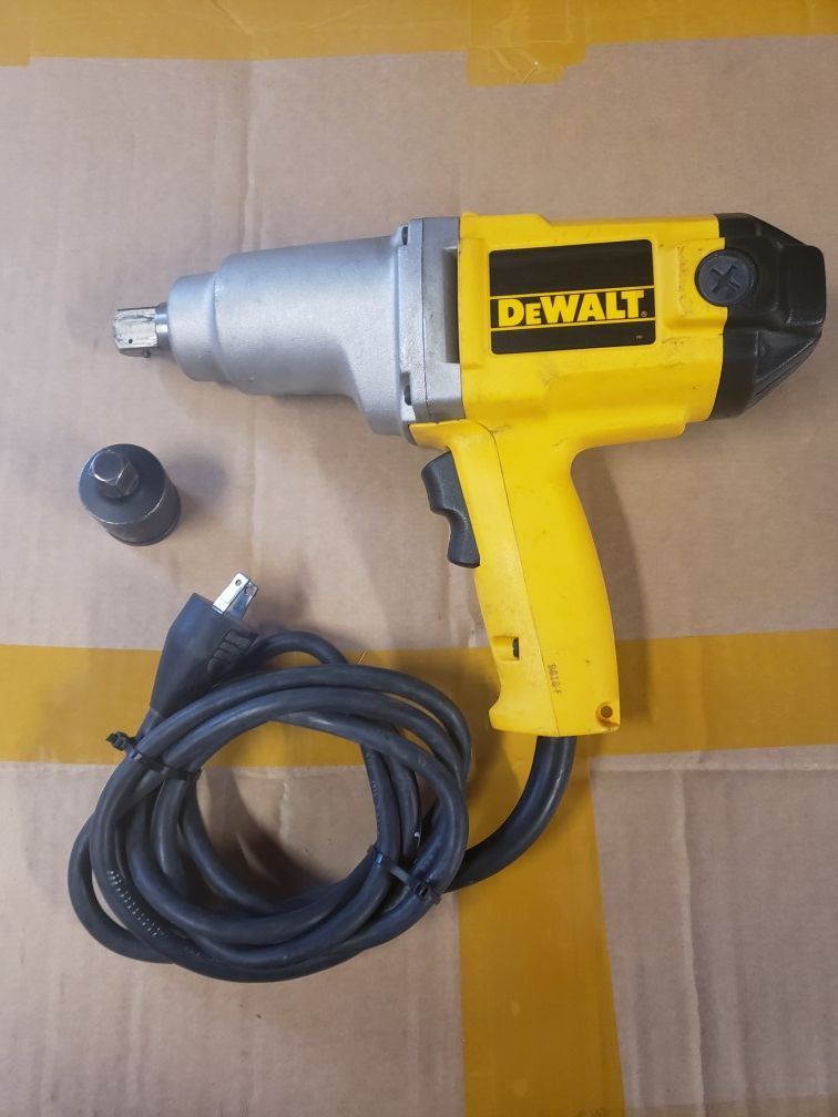 Electric Dewalt impact drill