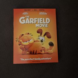 The Garfield Movie (Blu-ray, 2024) DVD With Slipcover No Digital