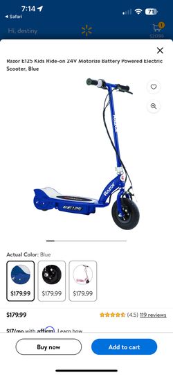 Razor electric scooter 