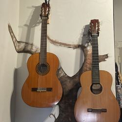 vintage harmony & penco classical guitars