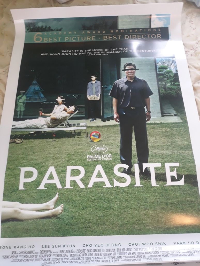 Parasite movie poster