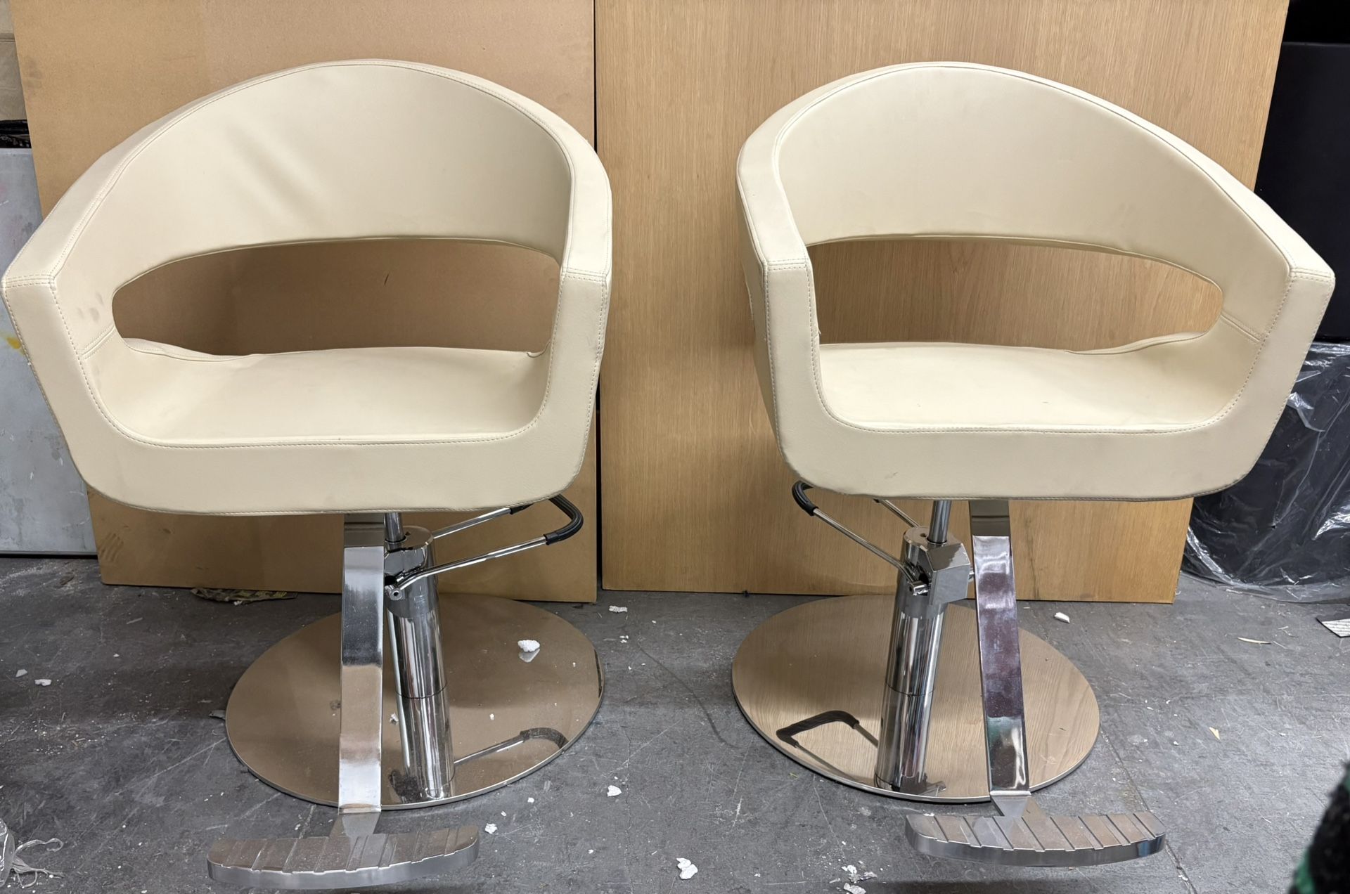 Pair Of Beauty Salon Chairs