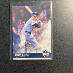Mickey Mantle 2018 Diamond Kings Card