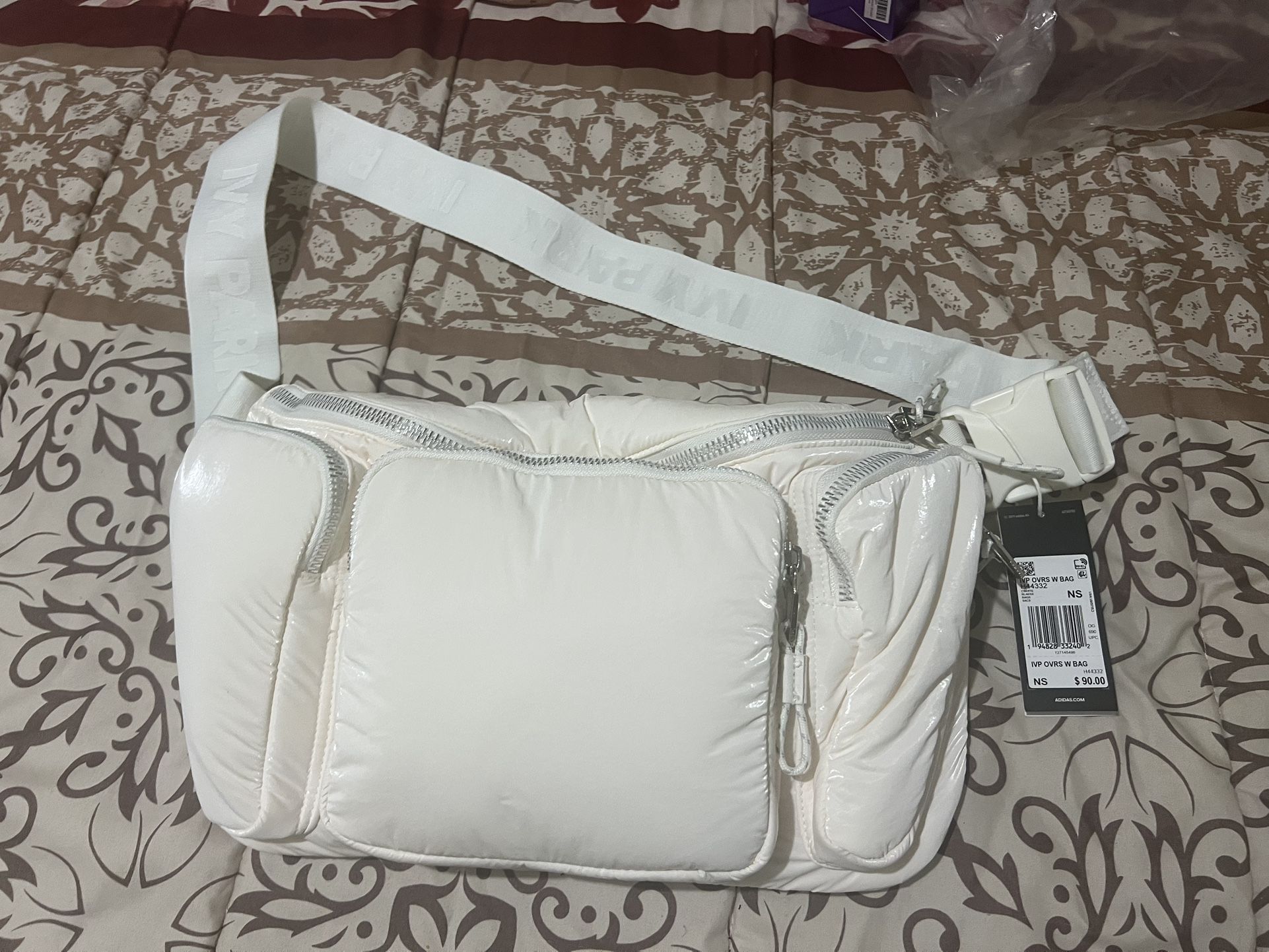 Ivy Park Over the Shoulder Fanny Pack (Cream)