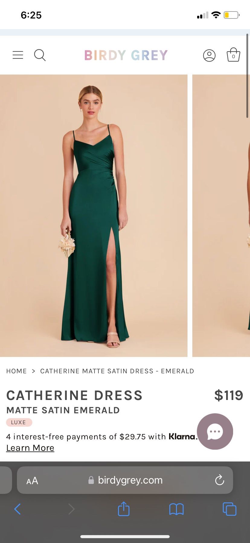 Emerald Green Bridesmaid Dress