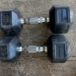 Gympak Black Dumbbells $1 per pound with Metallic Details - Available in 10, 20, 30, 40lbs📍Hesperia