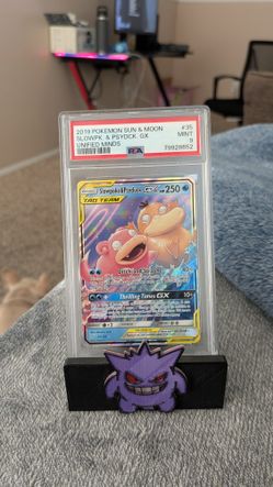 Slowpoke & Psyduck Gx PSA 9