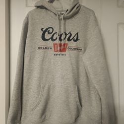 Mens L Coors Hoodie 
