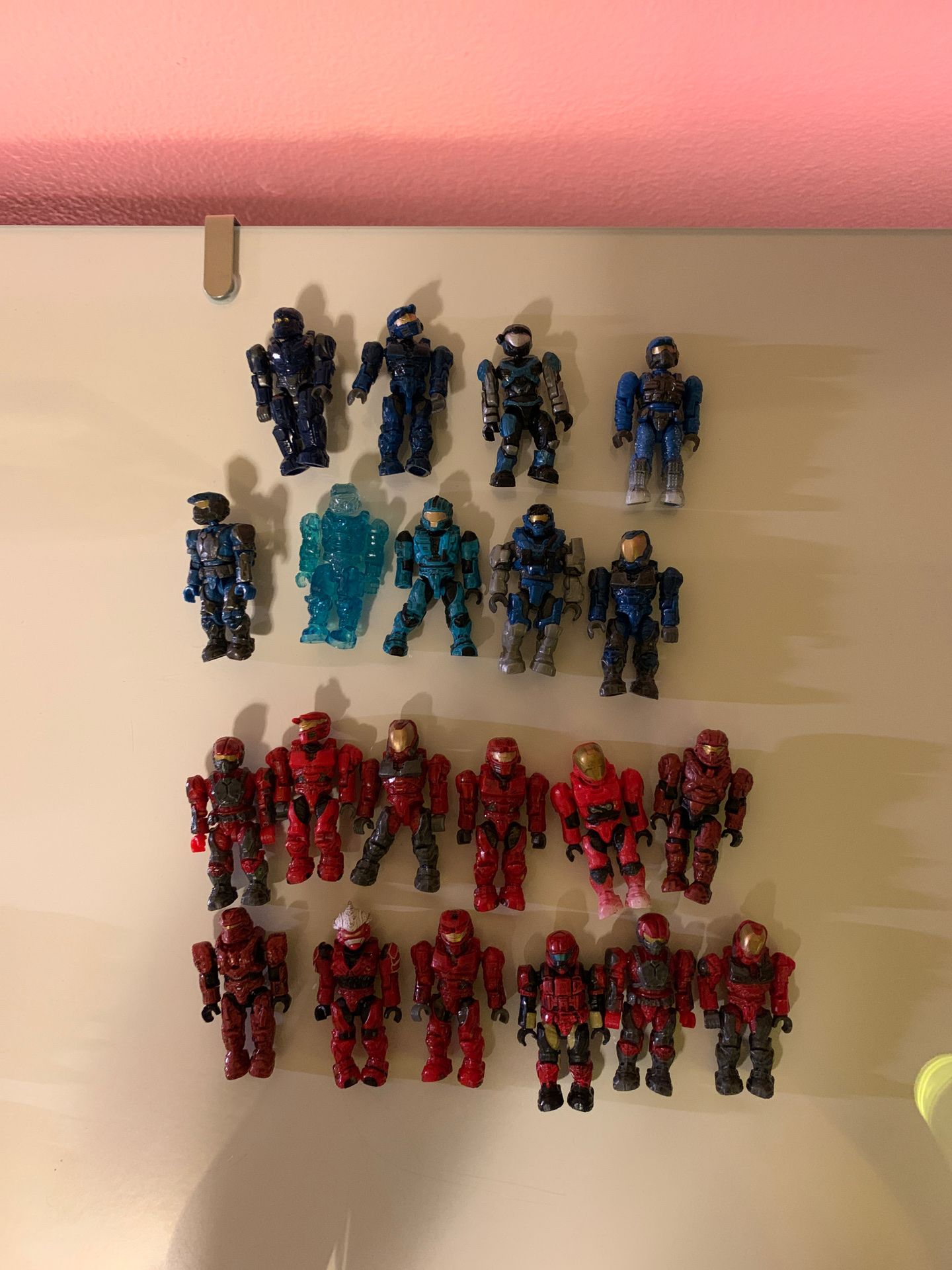 Halo mega bloks UNSC red vs blue