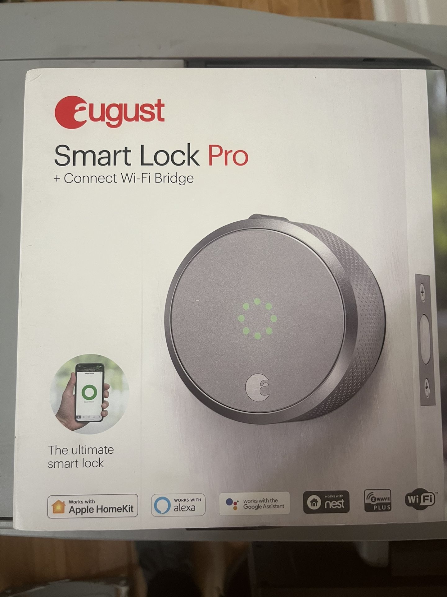 August Smart Lock Pro – 3rd Gen (Brand New, In Box, Tested)