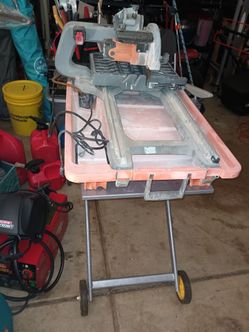 Ridgid corded wet tile saw