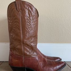 🤠  🐊  Nocona Genuine Alligator Leather Men’s Western Cowboy Boots