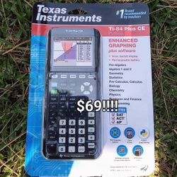 Brand New!!! TI-84 Plus CE Python Calculator 