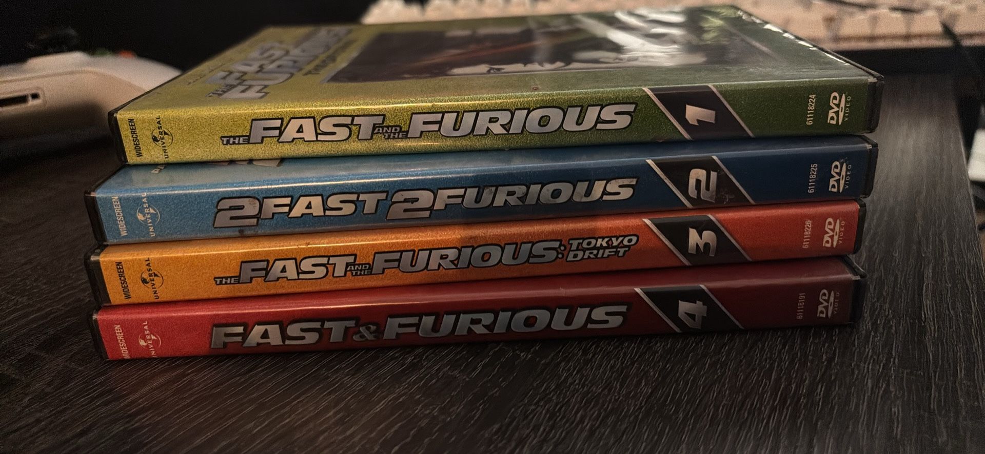The Fast and The Furious DVD Collection 1-4