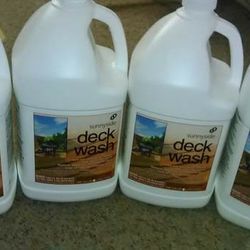 Deck Wash* Gallon Size Jugs* 