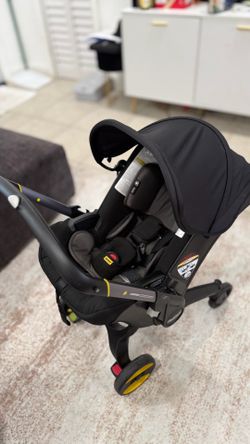 Doona Car Seat & Stroller, Nitro Black - All-in-One Travel System