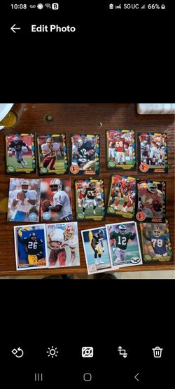 Lot Of Football Cards 1980's And 1990's