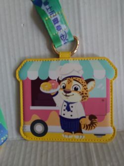 Zootopia Pin Trading Lanyard Card Holder Pouch Shanghai Disney Resort