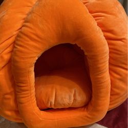 Pumpkin Pet Bed 