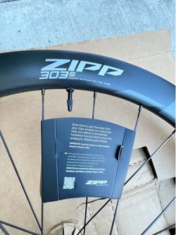 New Zipp 303 S Carbon Tubeless 700c Hookless Disc Front Wheel 45mm Deep