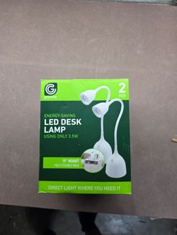 Green Lite LED Desk Lamp 2 Pack