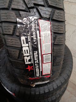 New set of tires 285 75 16 lt rbp all terrain
