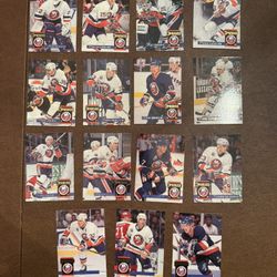1993-94 Donruss New York Islanders Team Set 15 Cards