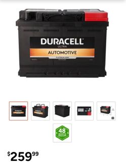 Duracell Ultra Automotive Platinum AGM Battery