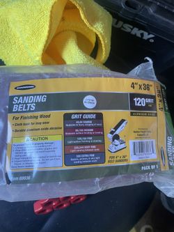 Sanding Belts 4”x36
