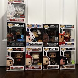 Funko Pops And Squishmallows