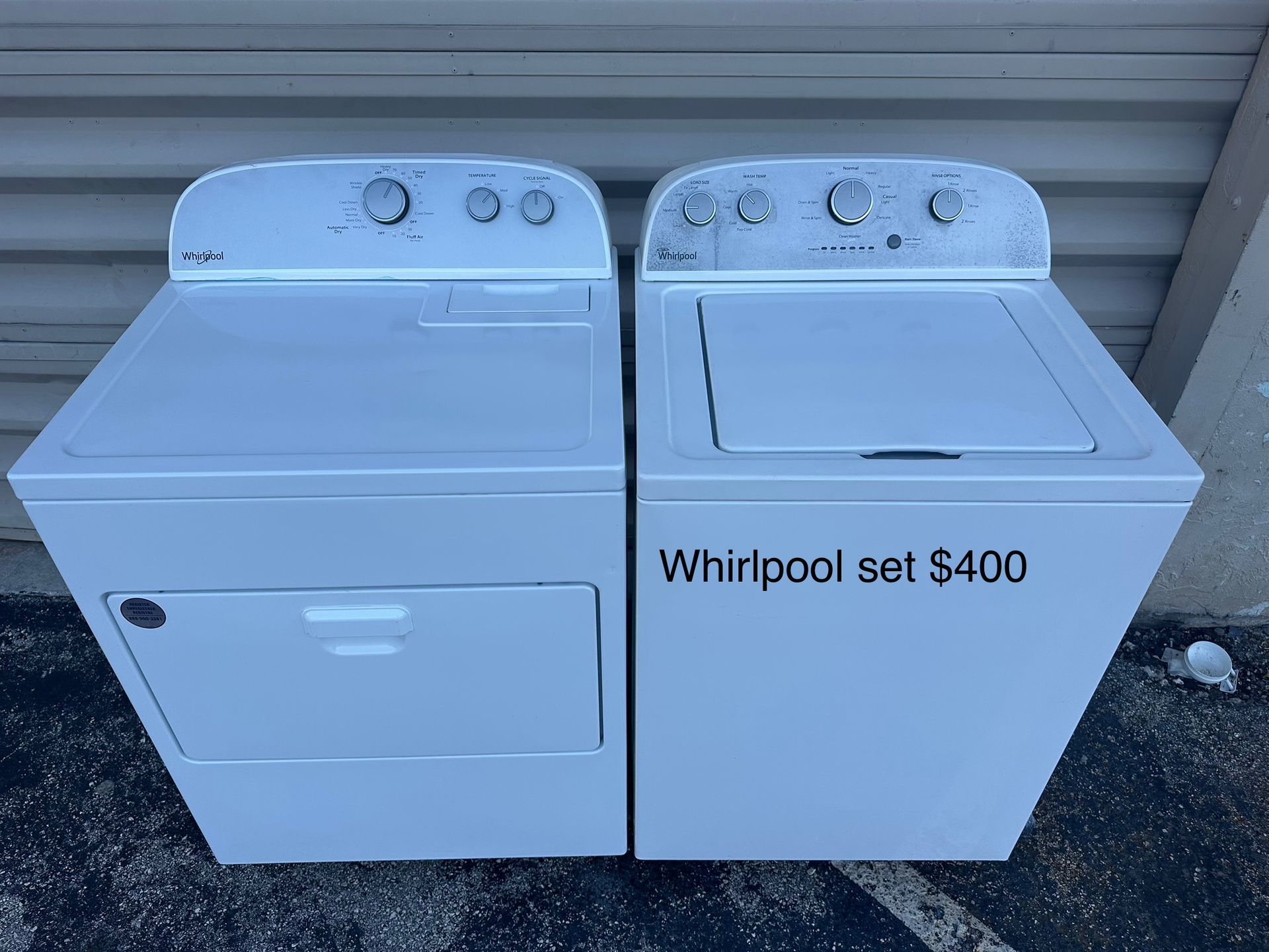 Whirlpool Washer Dryer
